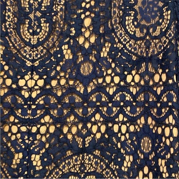 Marina Rinaldi Elegant Black Lace Dress, US12 - Picture 6 of 8